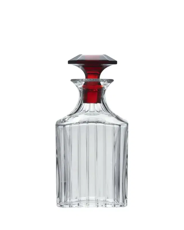 Baccarat Harmonie Red Crystal Whiskey Decanter, 30 oz.
