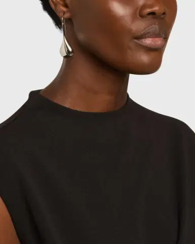 Ben-Amun Silver Plated Long Drop Earrings | Thumbnail 5