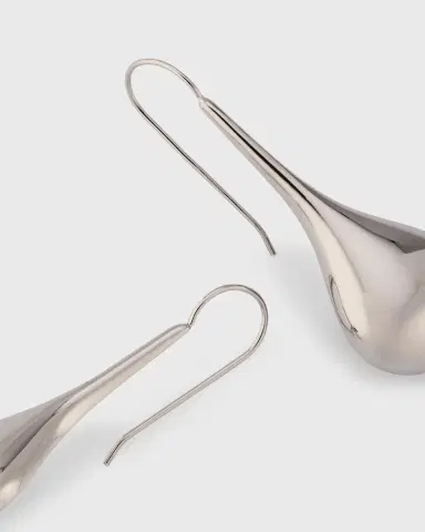 Ben-Amun Silver Plated Long Drop Earrings | Thumbnail 7