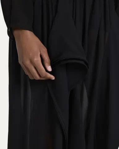 Alaïa Ruffle Slit Pull-On Pants | Thumbnail 5