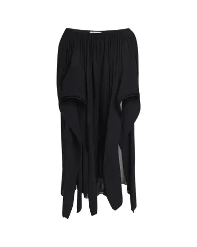 Alaïa Ruffle Slit Pull-On Pants | Thumbnail 1