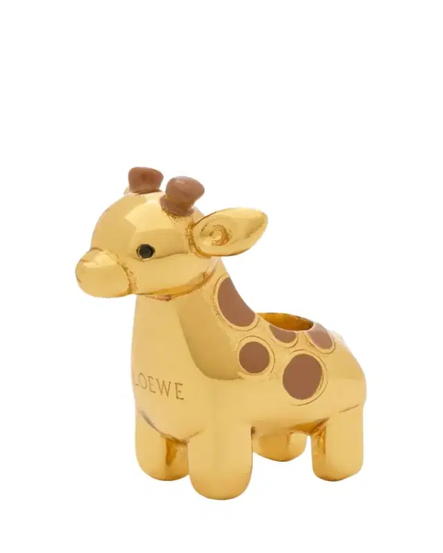 Giraffe Dice in Brass