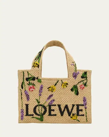 Loewe x Paula 's Ibiza Small Flower Tote Bag in Raffia | Thumbnail 7 Loewe x Paula 's Ibiza Small Flower Tote Bag in Raffia | Thumbnail 7