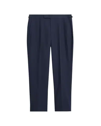 Anderson & Sheppard Men's Style One Flat-Front Trousers | Thumbnail 1 Anderson & Sheppard Men's Style One Flat-Front Trousers | Thumbnail 1