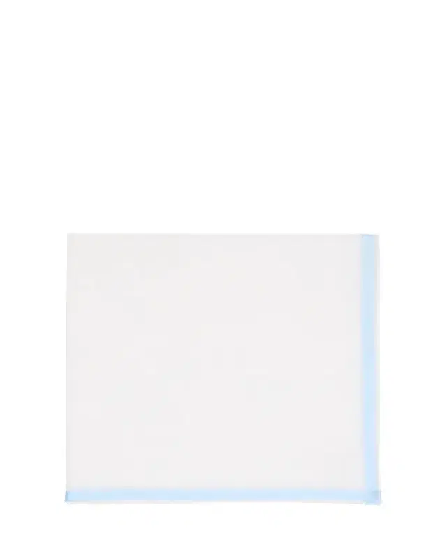 Men's Cotton Woven Color Edge Handkerchief