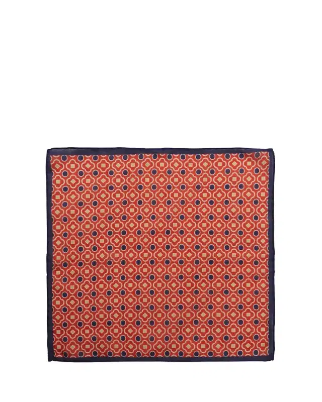 Men's Cotton Mosaic Pocket Square