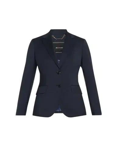 Kiton Single-Breasted Wool Blazer | Thumbnail 1 Kiton Single-Breasted Wool Blazer | Thumbnail 1
