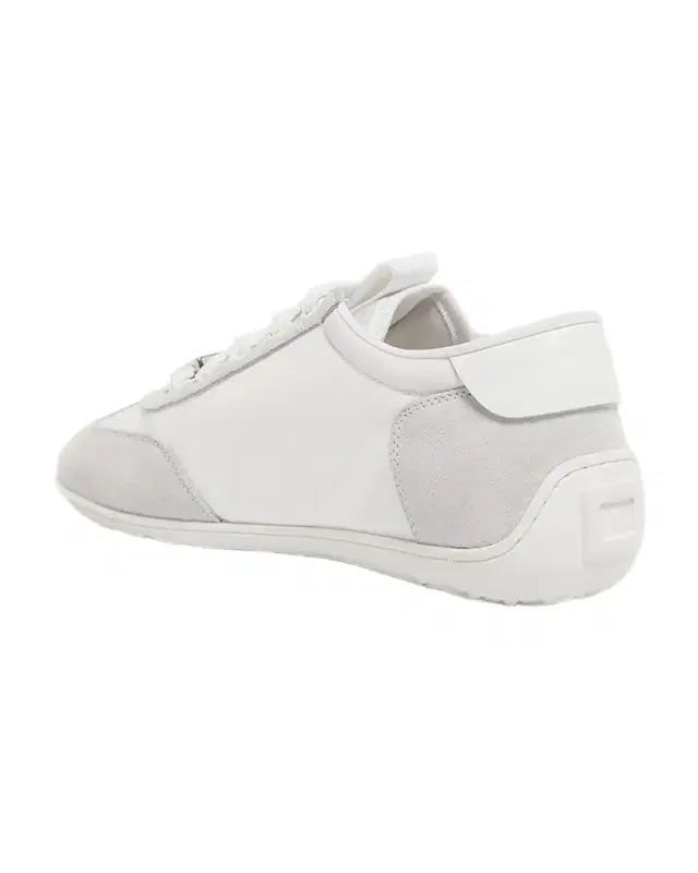 Viv Low-Top Canvas and Suede Sneakers