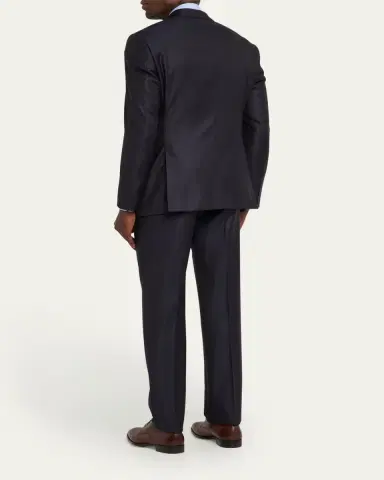 Giorgio Armani Men's Wool and Cashmere Soft Two-Piece Suit | Thumbnail 3