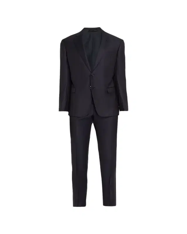 Men's Wool and Cashmere Soft Two-Piece Suit