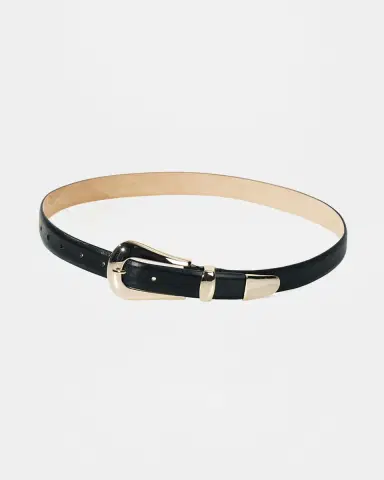 Déhanche Colette Gold-Tone Buckle Leather Belt | Thumbnail 2