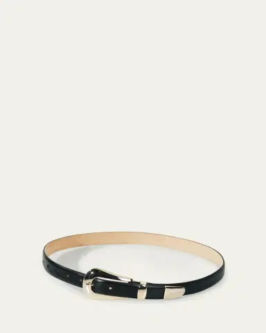 Déhanche Colette Gold-Tone Buckle Leather Belt | Thumbnail 5