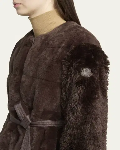 Moncler Jouillat Faux Fur Jacket | Thumbnail 5 Moncler Jouillat Faux Fur Jacket | Thumbnail 5