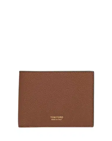 TOM FORD Men's Soft Grain Leather T-Line Bifold Wallet | Thumbnail 1