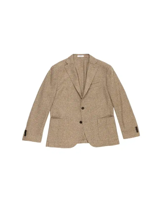 Men's Prince of Wales Single-Breasted Sport Coat