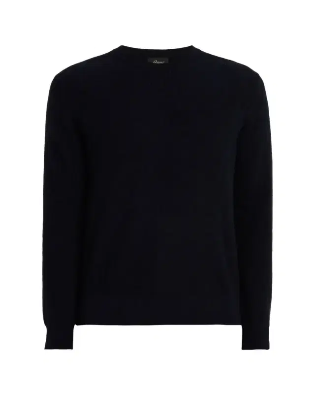 Men's Cashmere and Wool Raglan Crewneck Sweater