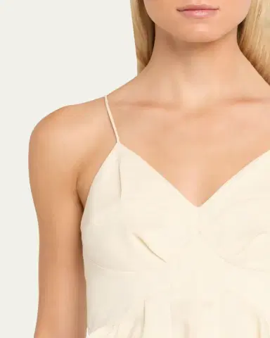 Ashlyn Amell Persimmon Wool-Taffeta Peplum Maxi Dress | Thumbnail 5 Ashlyn Amell Persimmon Wool-Taffeta Peplum Maxi Dress | Thumbnail 5