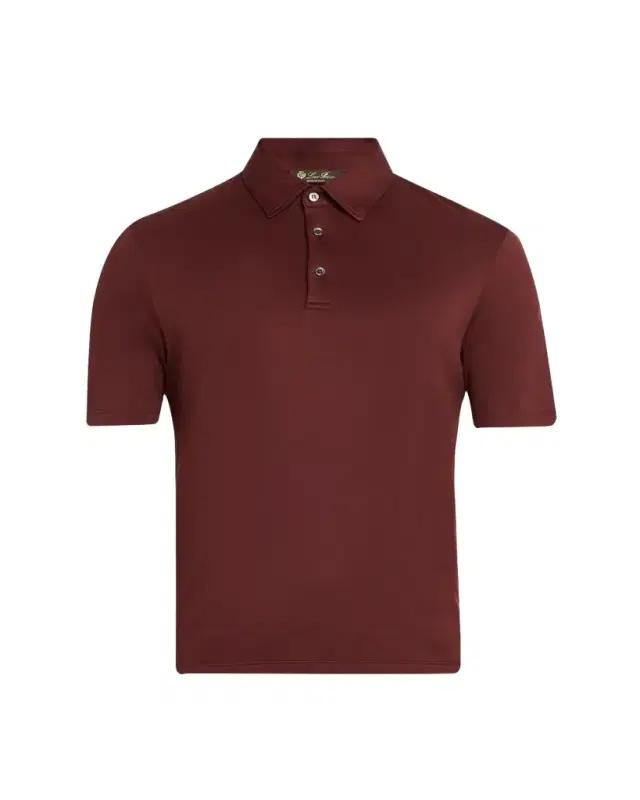 Men's Tremezzo Sea Island Cotton Polo Shirt