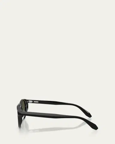 Oliver Peoples OV5587SU Acetate Round Sunglasses | Thumbnail 3
