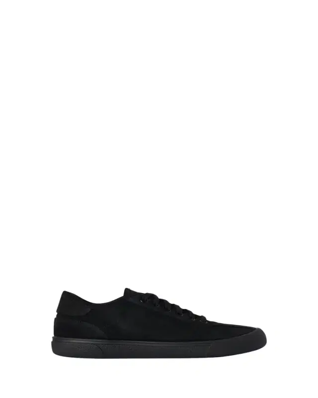 Men's Tonal Suede Low-Top Sneakers