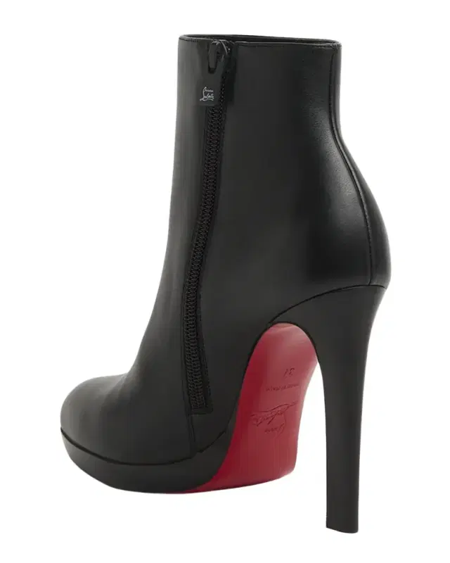 120mm Fannylove Leather Booties