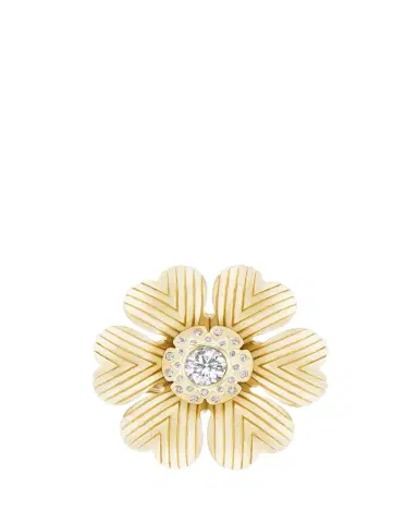 Harwell Godfrey 18K Yellow Gold Camellia Ring with Diamonds | Thumbnail 1 Harwell Godfrey 18K Yellow Gold Camellia Ring with Diamonds | Thumbnail 1
