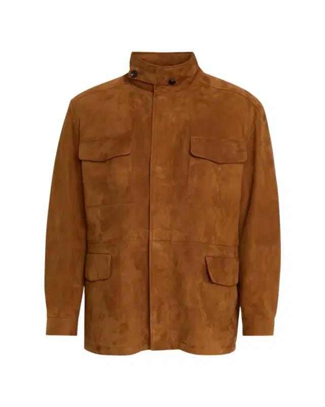 Men's Traveller Lambskin Suede Field Jacket