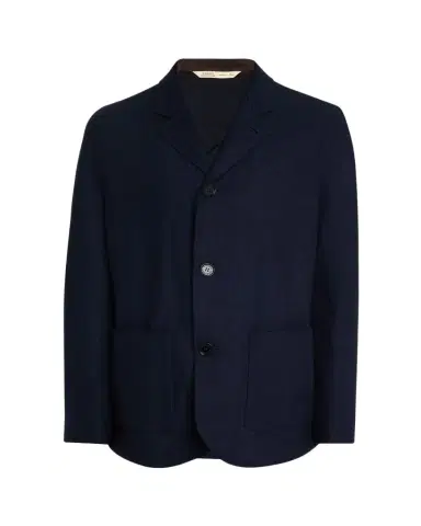 Maurizio Baldassari Men's Wool and Nylon Notch-Lapel Car Coat | Thumbnail 1 Maurizio Baldassari Men's Wool and Nylon Notch-Lapel Car Coat | Thumbnail 1