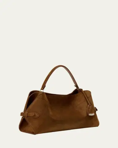 Ralph Lauren Collection The Ralph Calf-Suede Shoulder Bag | Thumbnail 3 Ralph Lauren Collection The Ralph Calf-Suede Shoulder Bag | Thumbnail 3