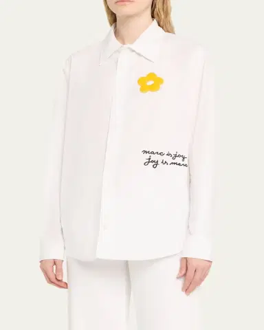 Marc Jacobs Marc Is Joy Button-Down Shirt | Thumbnail 4 Marc Jacobs Marc Is Joy Button-Down Shirt | Thumbnail 4