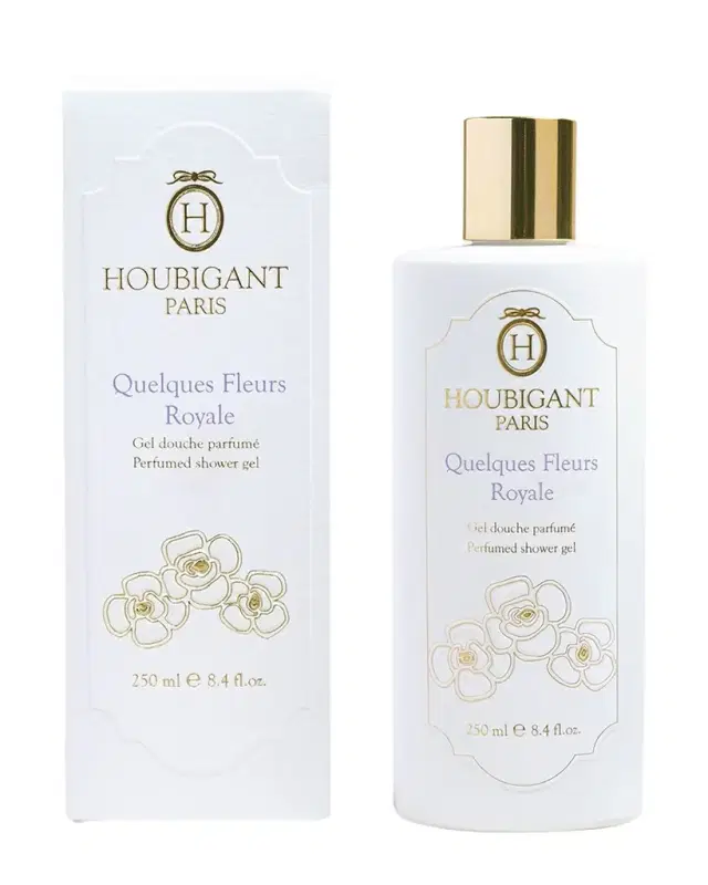 Houbigant Paris Quelques Fleurs Royale Perfumed Shower Gel, 8.4 oz.