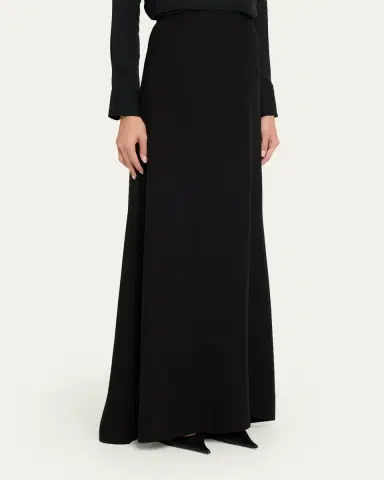 Valentino Garavani Silk Maxi Skirt | Thumbnail 4 Valentino Garavani Silk Maxi Skirt | Thumbnail 4