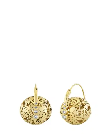 Sydney Evan 14K Yellow Gold Diamond Icon Drop Earrings | Thumbnail 1 Sydney Evan 14K Yellow Gold Diamond Icon Drop Earrings | Thumbnail 1