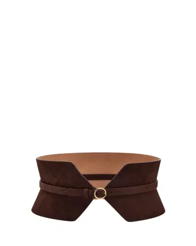 Alaïa Nubuck Bustier Belt | Thumbnail 1 Alaïa Nubuck Bustier Belt | Thumbnail 1