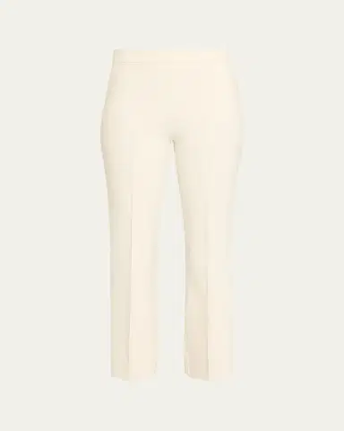HIGH SPORT Kick Cotton-Knit Kickflare Ankle Pull-On Pants | Thumbnail 11