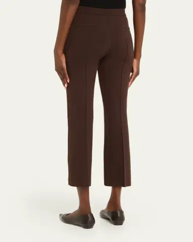 HIGH SPORT Kick Cotton-Knit Kickflare Ankle Pull-On Pants | Thumbnail 8