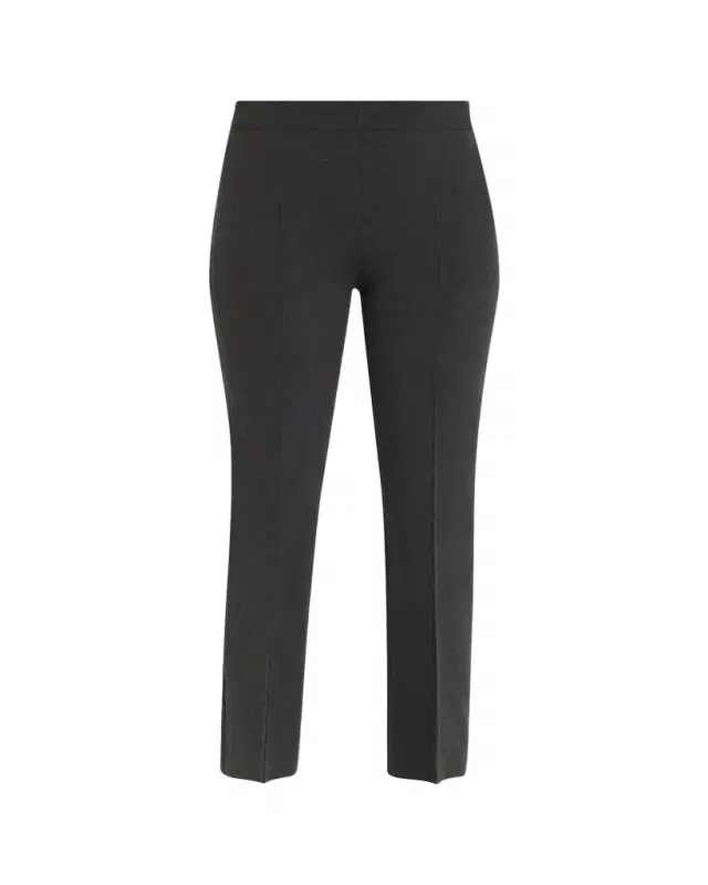 Kick Cotton-Knit Kickflare Ankle Pull-On Pants