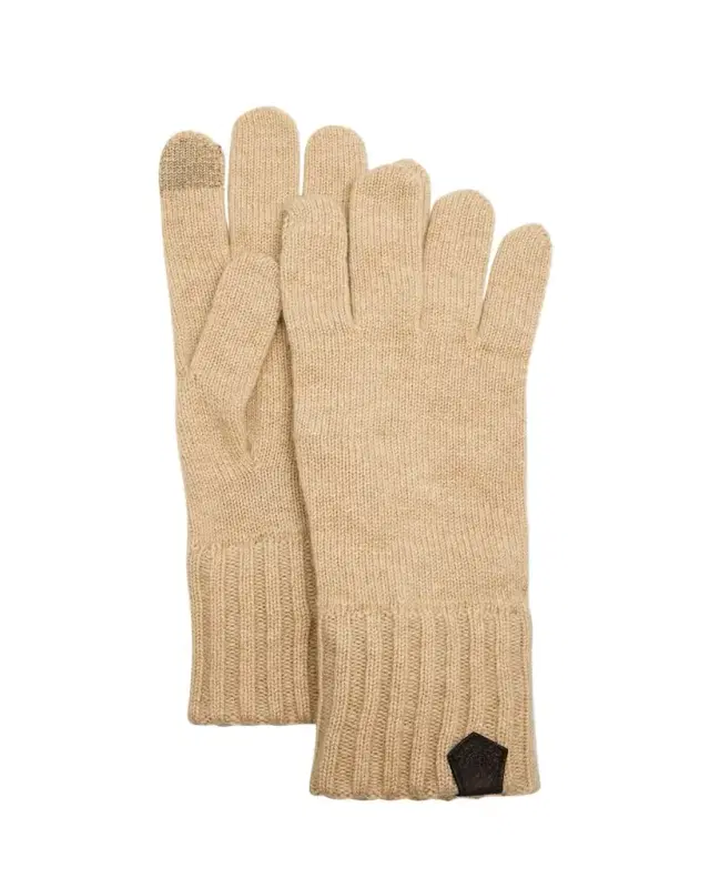 Men's English Cashmere Fisherman Rib Gloves