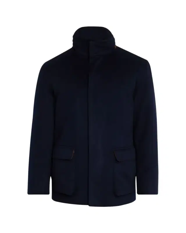 Men's Winter Voyager Baby Cashmere Caban Jacket