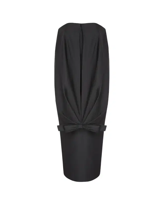 Mary Kate Strapless Balloon Bow Gown