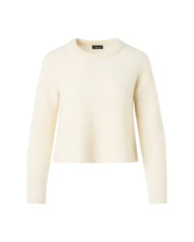 Akris Cashmere and Silk Raglan Crewneck Sweater