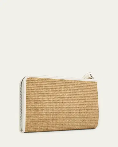 Akris Alexa Tassel Woven Cotton Clutch Bag | Thumbnail 3 Akris Alexa Tassel Woven Cotton Clutch Bag | Thumbnail 3