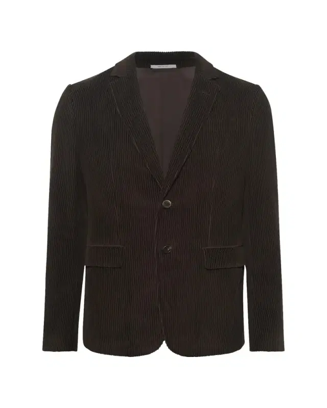 Men's Irving Cashmere Corduroy Single-Breasted Jacket