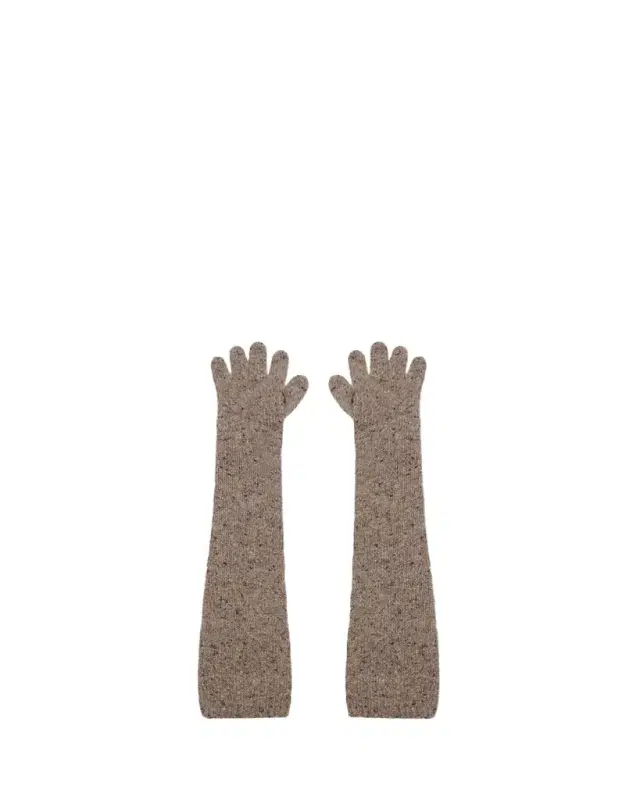 THE ROW Merano Cashmere Long Gloves