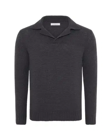 Gabriela Hearst Men's Aled Cashmere Polo Shirt | Thumbnail 1