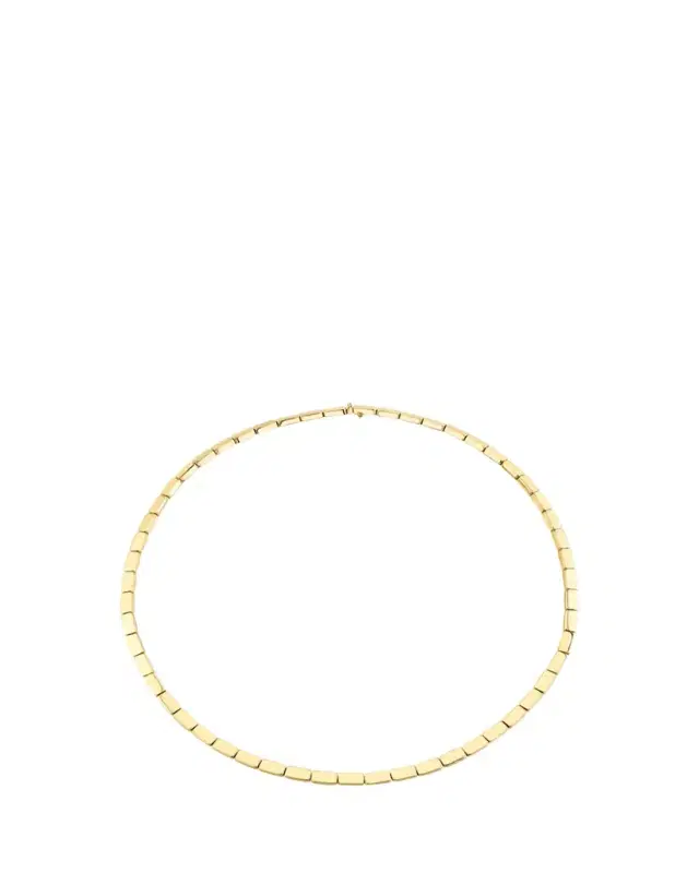 18K Yellow Gold Bunny Link Choker