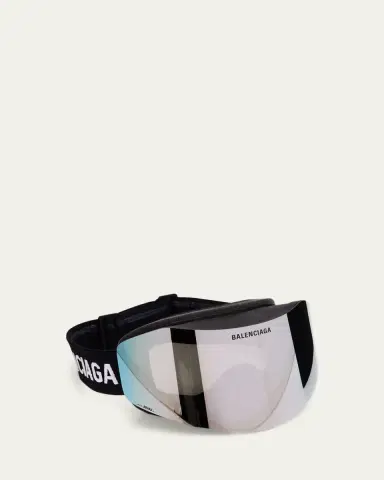 Balenciaga Men's Ski Mask 99mm Plastic & Injected Nylon Goggles | Thumbnail 2