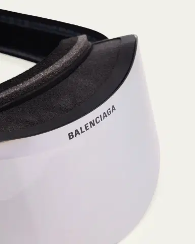 Balenciaga Men's Ski Mask 99mm Plastic & Injected Nylon Goggles | Thumbnail 4