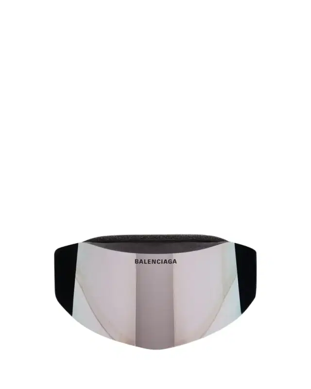 Balenciaga Men's Ski Mask 99mm Plastic & Injected Nylon Goggles