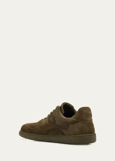 LOEWE Men's Jambo Suede Low-Top Sneakers | Thumbnail 4 LOEWE Men's Jambo Suede Low-Top Sneakers | Thumbnail 4